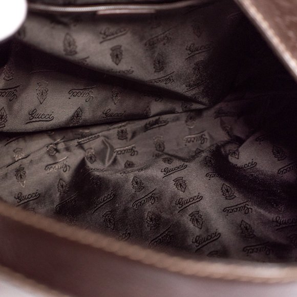 ❌SOLD❌ Authentic GUCCI Leather Hobo Bag - Picture 10 of 15